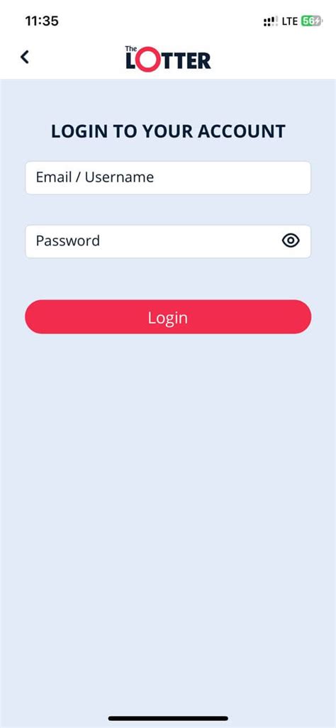 thelotter login
